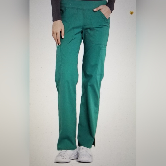 NWOT CHEROKEE REVOLUTION V NECK STRAIGHT LEG PULL ON CARGO SCRUBS SET - Picture 11 of 15